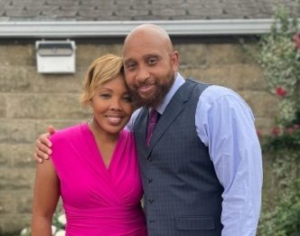 Pastor Keenan Tyler - pictured with his wife Ebony